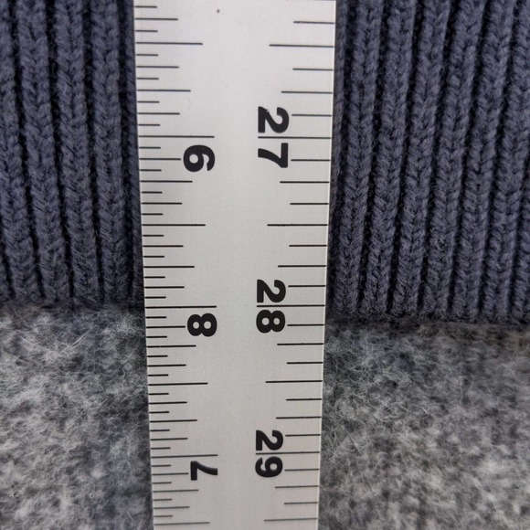 Tommy Hilfiger Golf Men's Pullover Sweater Blue Large Fair Isle Striped V-Neck - Picture 11 of 12